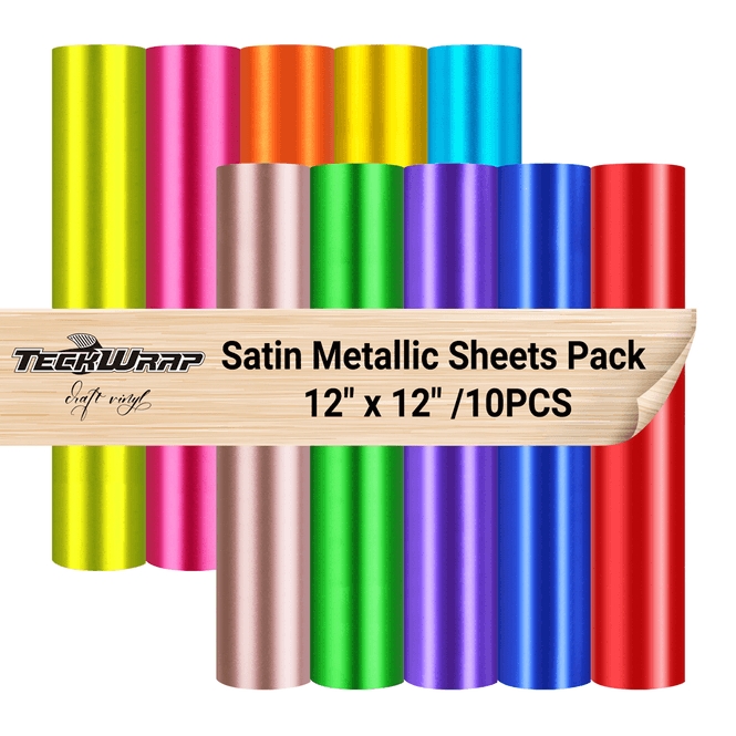 Hovedbilde Samlepakke Satin Metallic Bright Vibes Dekorvinyl