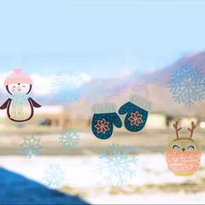 Hovedbilde Silhouette Printable Window Cling Material Clear