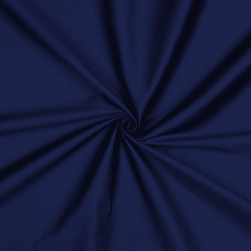 Dark Blue - Bomullssateng
