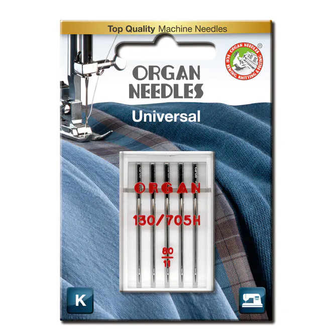Hovedbilde Organ Symaskinnåler Universal 80 5pk
