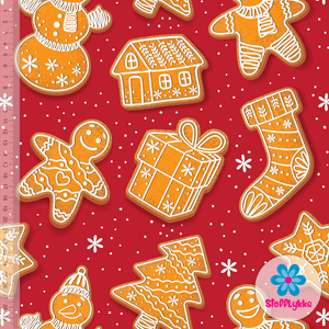 Hovedbilde Gingerbread Joy - French Terry