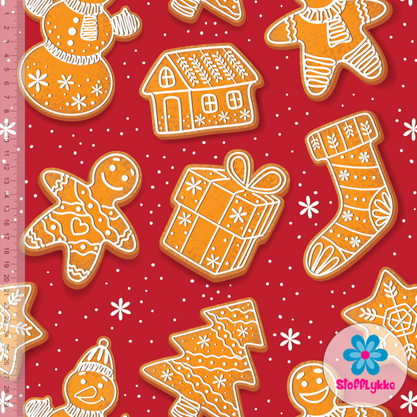 Gingerbread Joy - French Terry