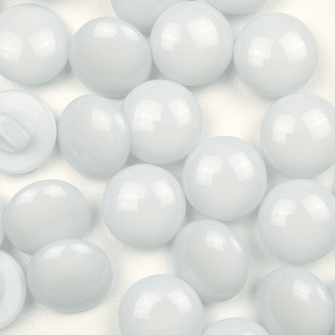 Hovedbilde Dots Dus Blå - 12 mm Resin Knapp