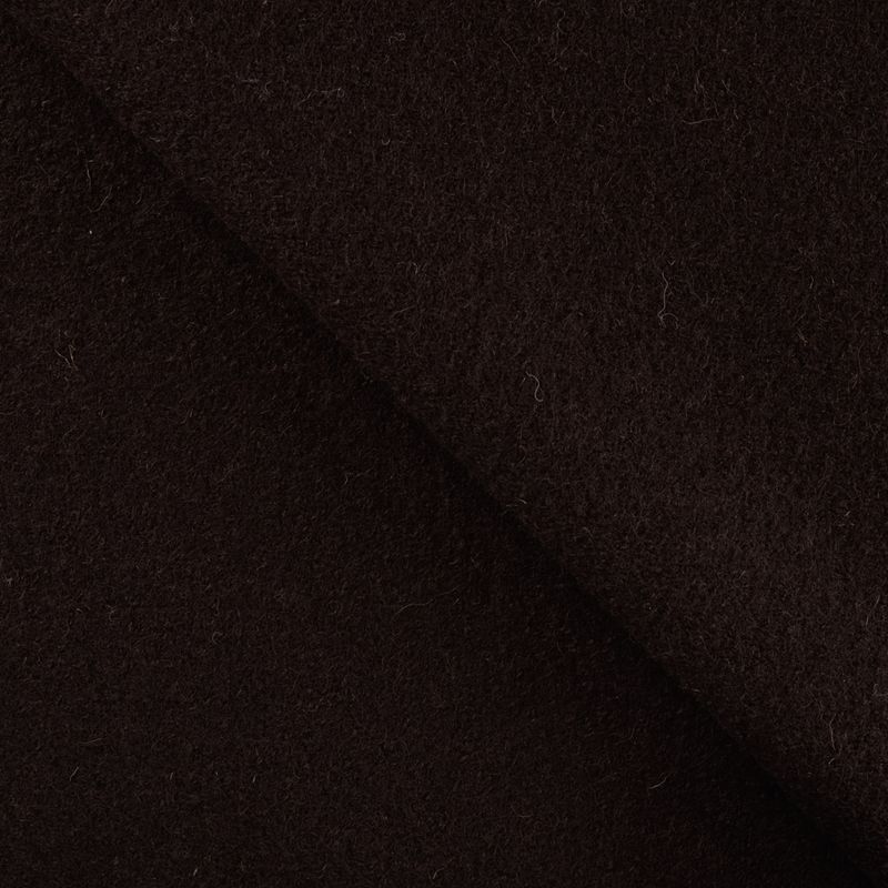 Mørk Brun - Ull Boucle