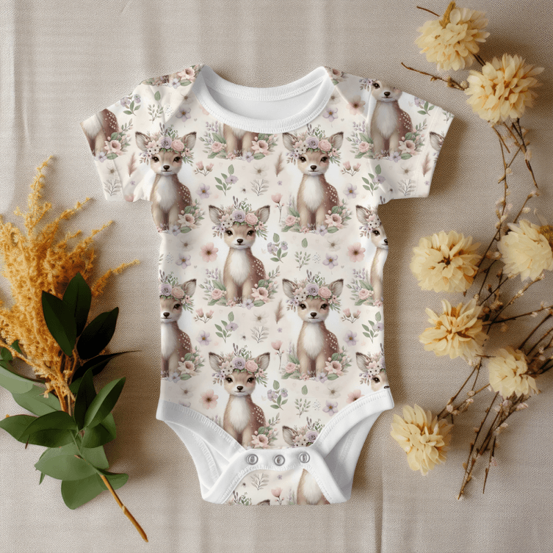 Dreamy Blossom Deer - Jersey