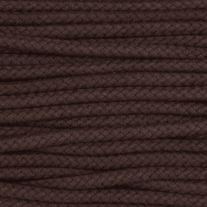 Mokka - Rund Snor 5 mm