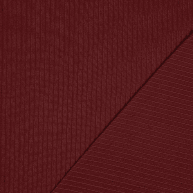 Hovedbilde Burgundy - Bred Ribbjersey