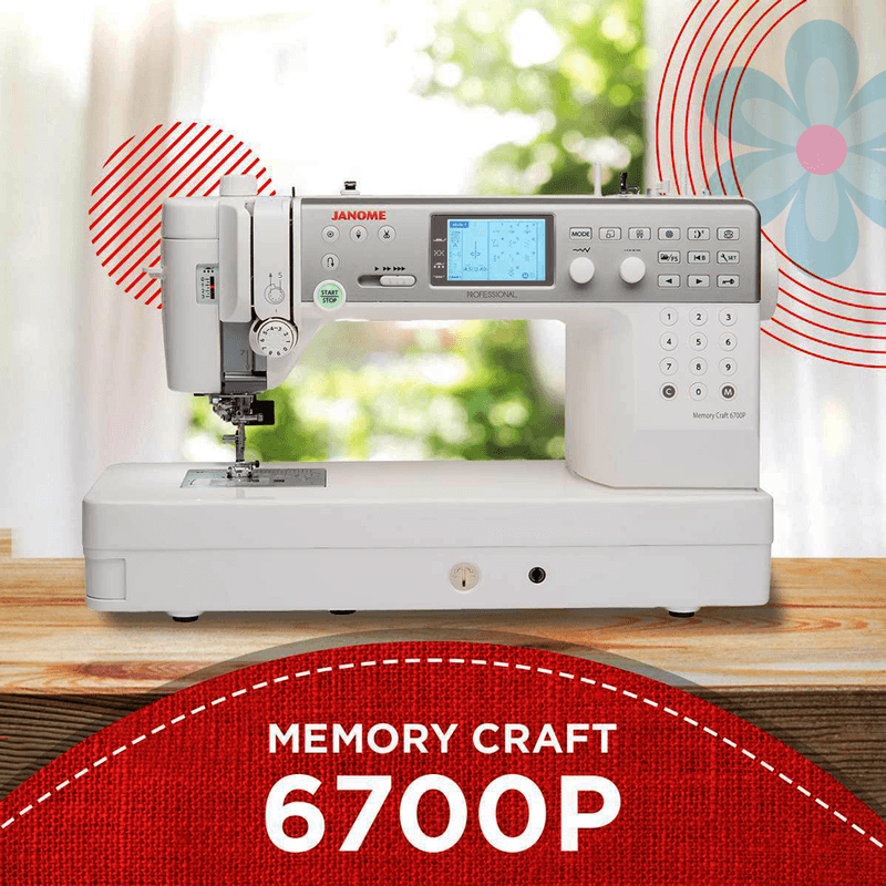 Janome Memory Craft 6700P