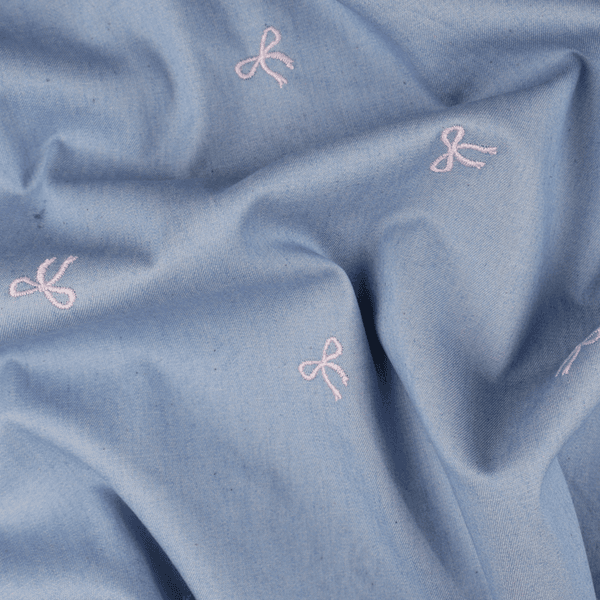 Sl&oslash;yfe - Brodert Chambray