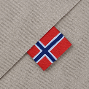 Hovedbilde Norsk Flagg - Merkelapp 5 stk