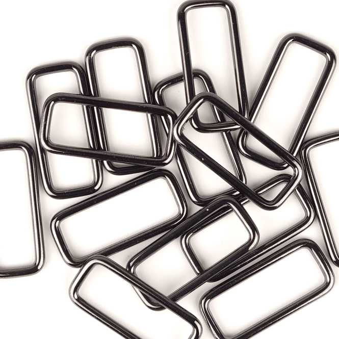 Hovedbilde Gunmetal - Firkant-ring 25 mm