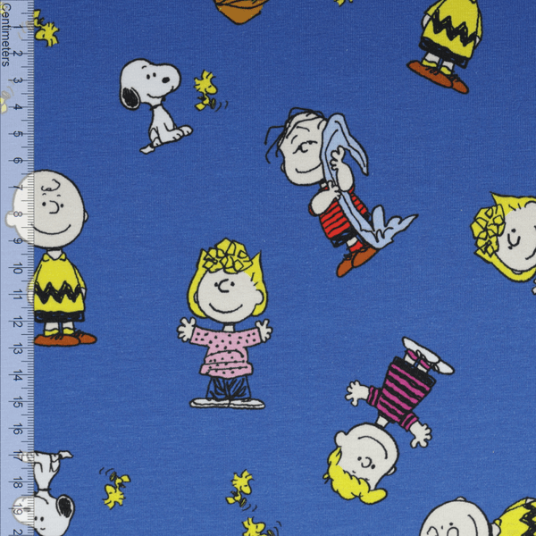 Snoopy Fun Day Mellombl&aring; - Jersey 