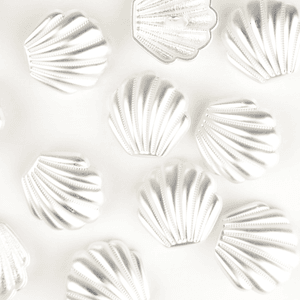 Hovedbilde Kamskjell S&oslash;lv - 23 mm Metall Knapp