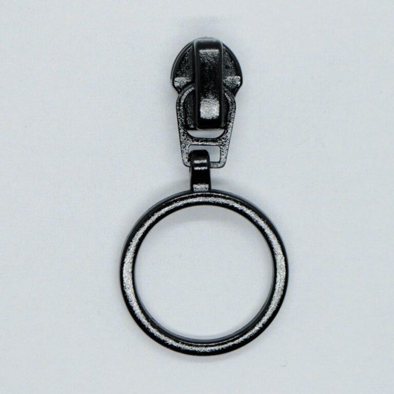 Sort Glider m/ring 4mm