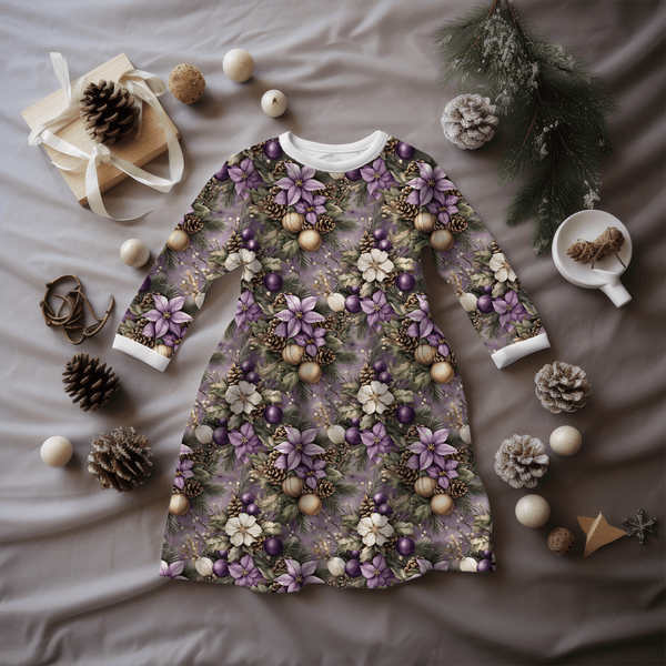Lavender Noel - French Terry