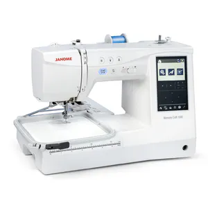 Hovedbilde Janome Memory Craft 1000 Silky White Sy- og Broderimaskin