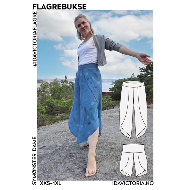 Hovedbilde Flagrebukse - Ida Victoria