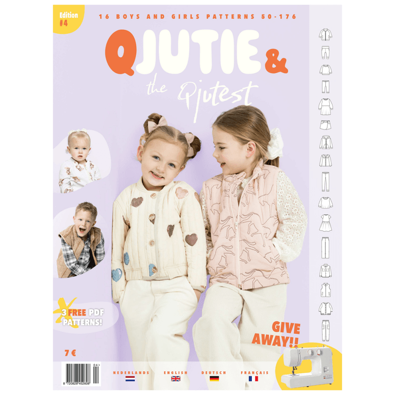 Qjutie & the Qjutest Mønsterblad #4