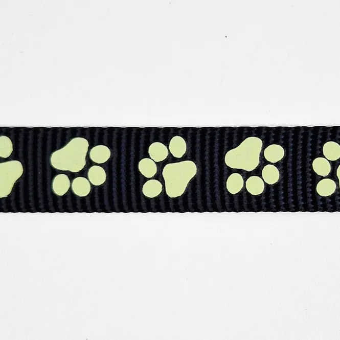 Hovedbilde Pote Sort - 20 mm Selvlysende Bånd