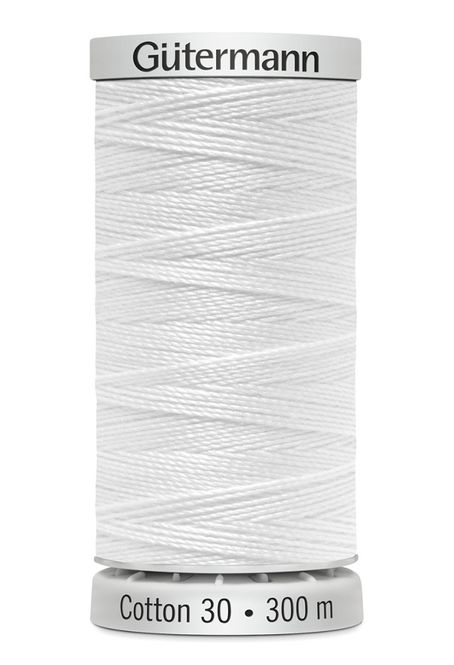 Hovedbilde Hvit 1001 - Cotton 30 Sytråd 300 m