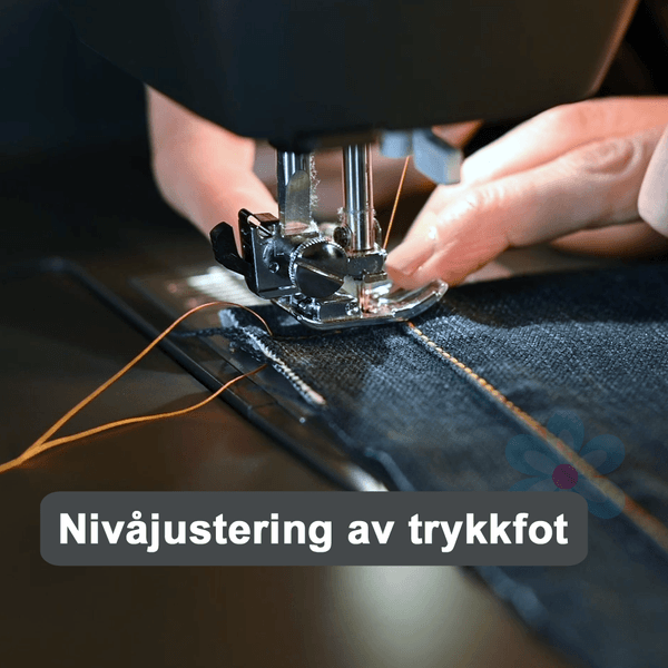 Janome SewLA Grafittgr&aring; m/Toalettmappem&oslash;nster