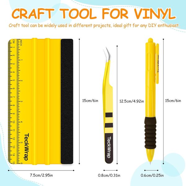 Vinyl Tool-Kit set, TeckWrapCraft