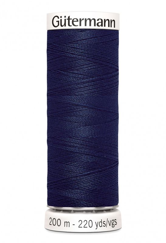 Mørk Havblå 711 - Polyester Sytråd 200 m