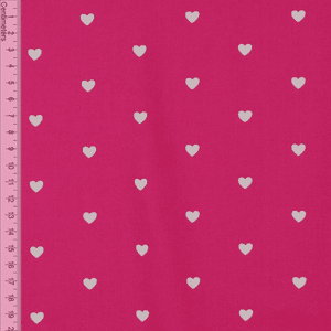 Hovedbilde Happy Heart Rosa - Fast Bomull