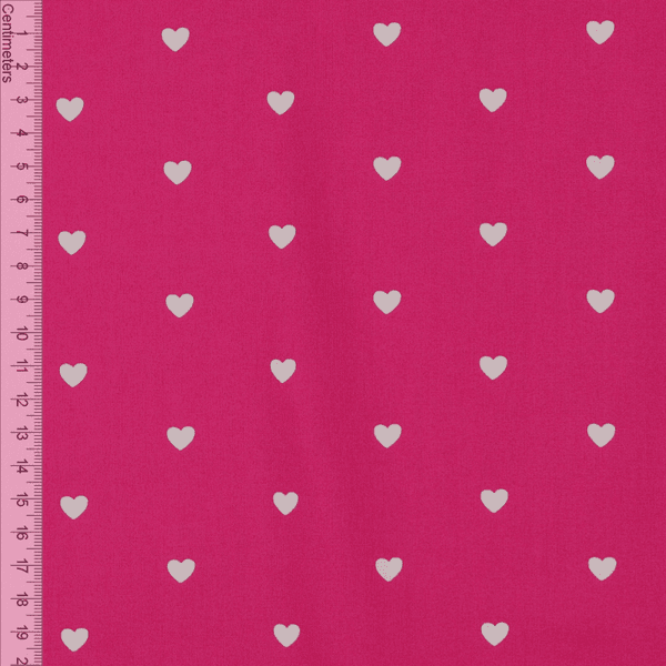 Happy Heart Rosa - Fast Bomull