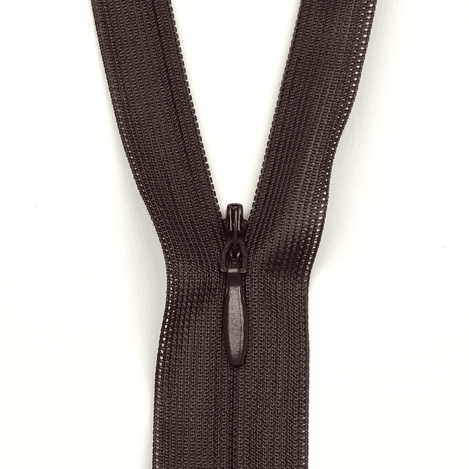 Hovedbilde Brun - Usynlig Glidelås (4 mm)