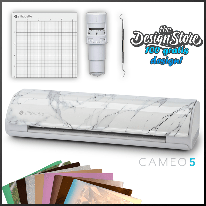 Silhouette Cameo 5 Bianco Carrara (Utfaset) 