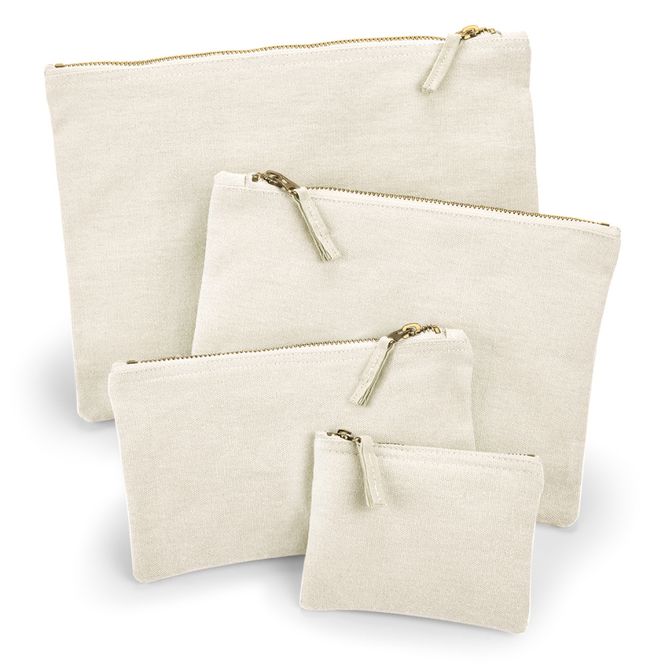 Hovedbilde Canvas Accessory Pouch Natur (Forhåndsbestilling)