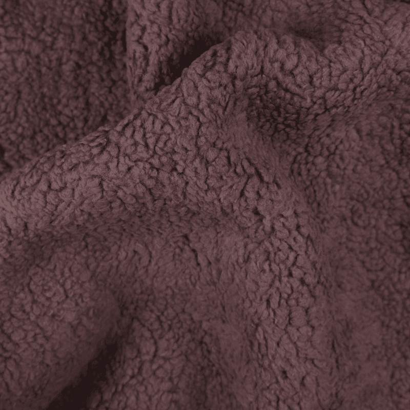 Mauve - Soft Cotton Teddy
