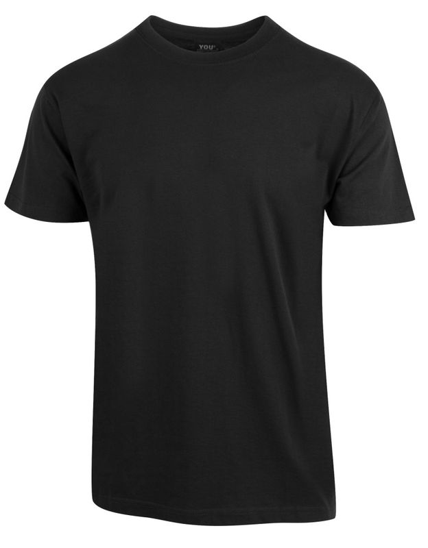 Classic T-skjorte YOU 1500 - Sort