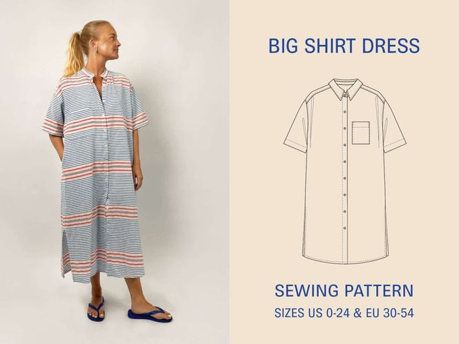 Hovedbilde Big Shirt Dress - Wardrobe by Me