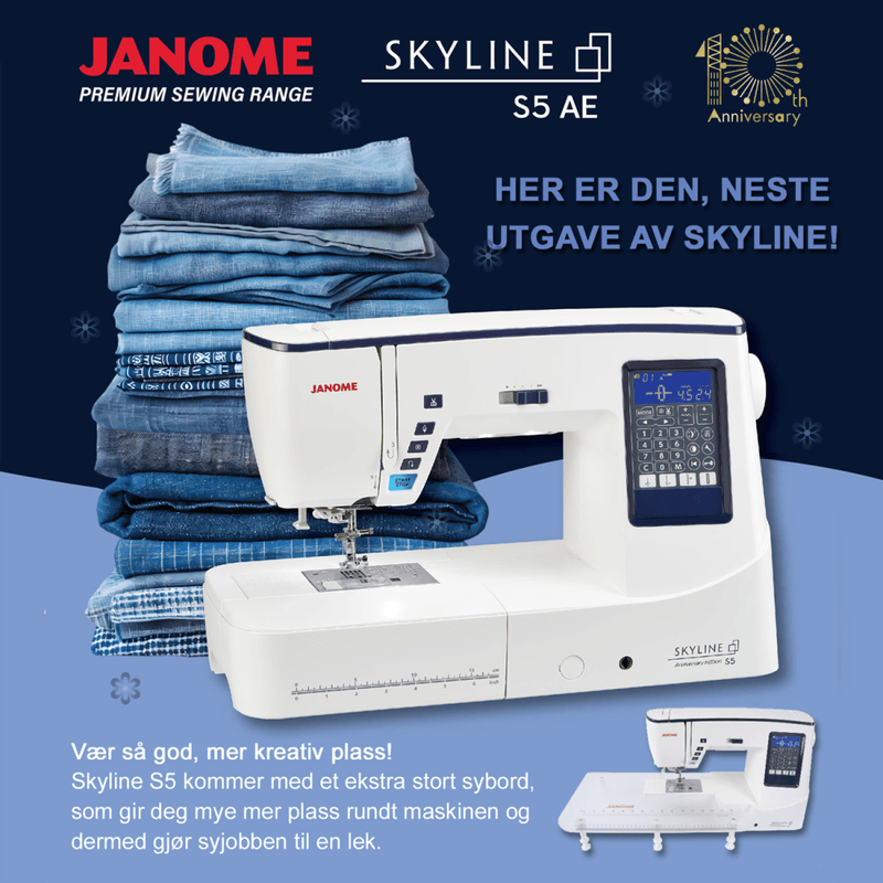 Janome Skyline S5 Anniversary Edition
