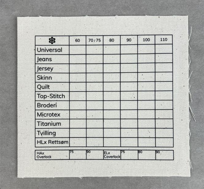 Hovedbilde DTF trykk: Nåleputematrise 12x11cm
