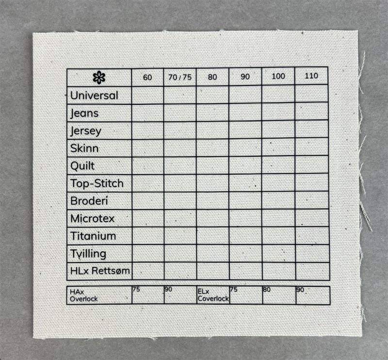 DTF trykk: Nåleputematrise 12x11cm