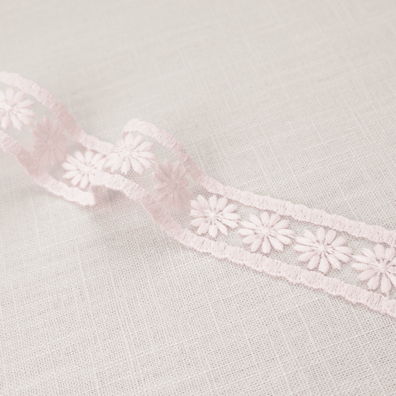 Daisy Lys Rosa - Blondebånd 22 mm