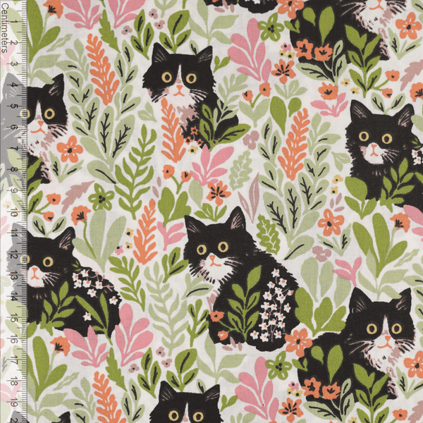 Blomsterpus - Fast Bomull