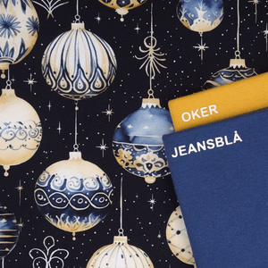 Hovedbilde Ornaments Navy - Jersey