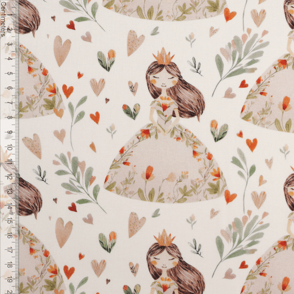 Blomsterprinsessen - Fast Bomull