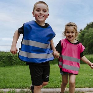 Hovedbilde Refleksvest Barn Bl&aring;