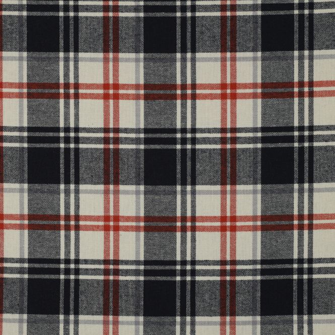 Hovedbilde Checks Navy - Flanell