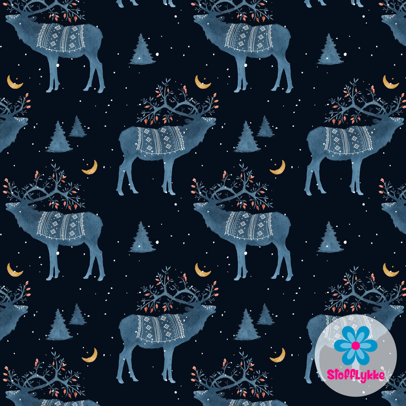 Arctic Winter Night - French Terry