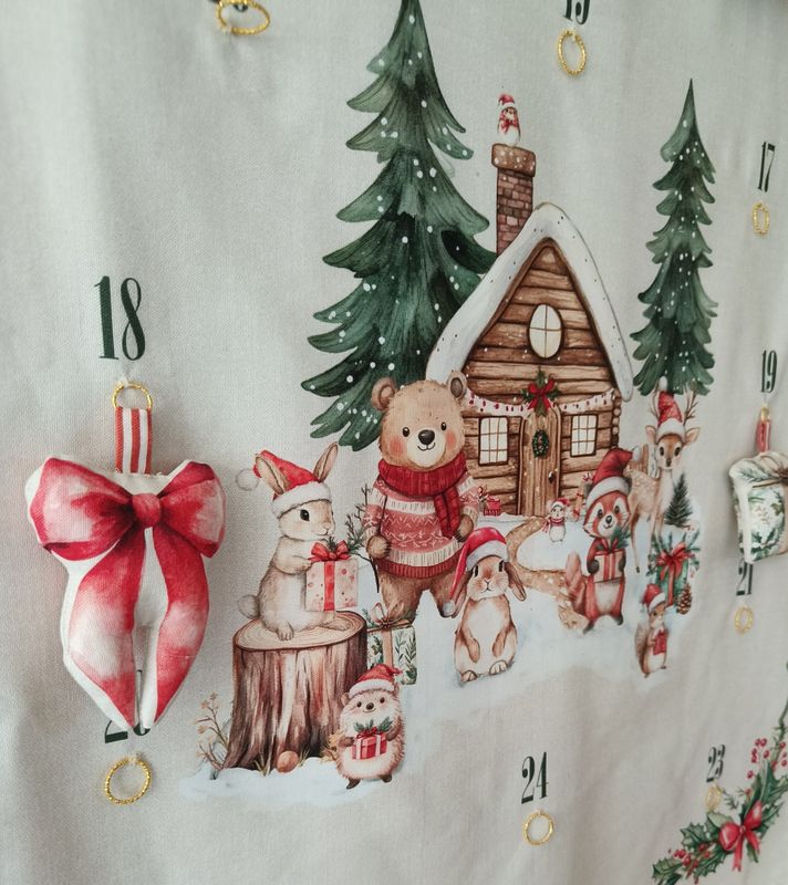 Adventskalender Panel Kanvas