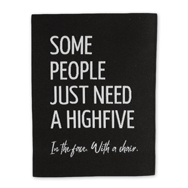 High five - Merkelapp 60x80 mm