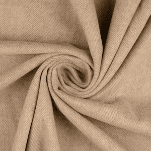 Hovedbilde Beige Herringbone - Jakkestoff m/ull