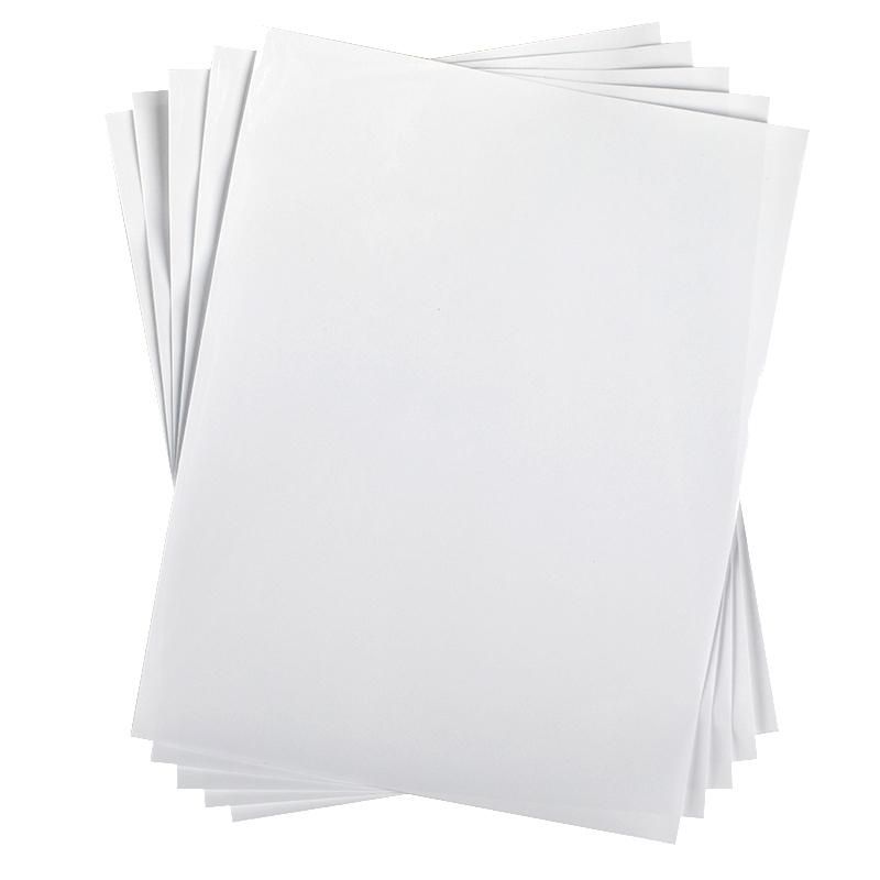 Silhouette Printable Window Cling Material White