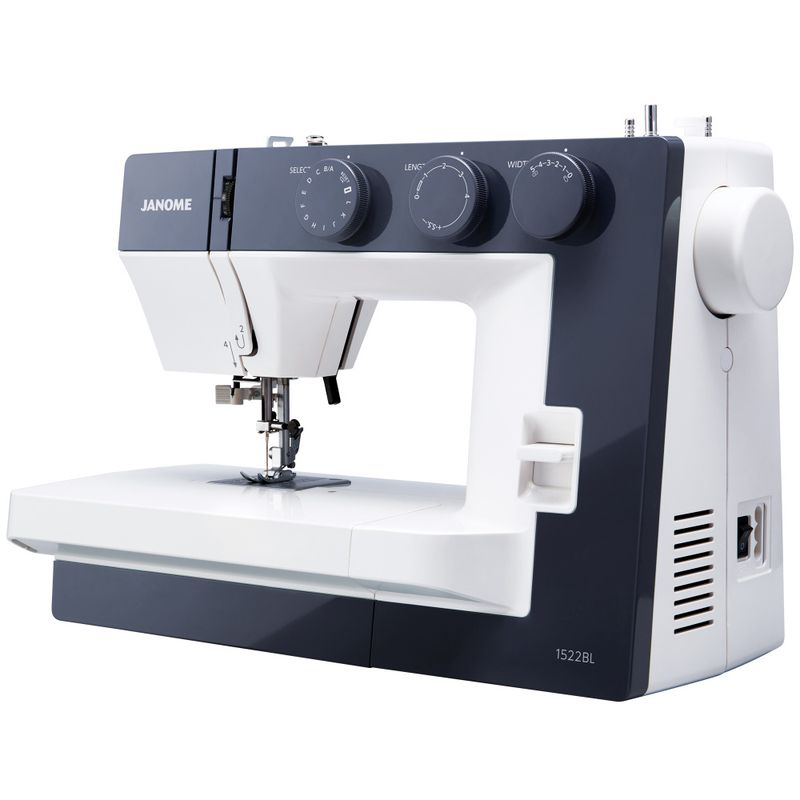 Janome 1522 Midnight Blue m/KAI Saks og Hjertemønster